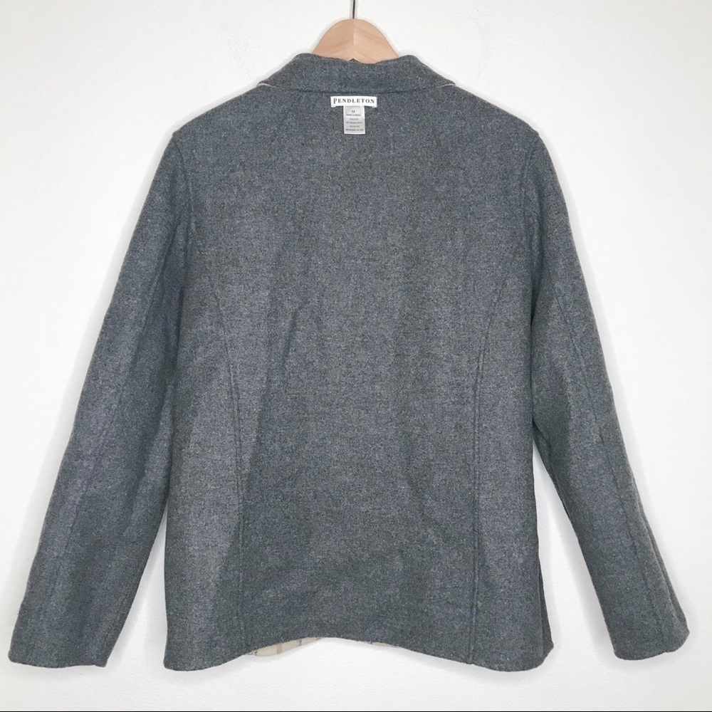 Pendleton Wool Reversible Shirt Jacket Medium - image 8